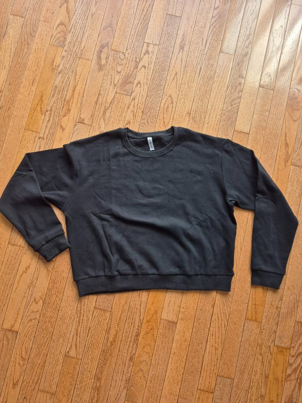 Basic Black Sweatshirt Blushgrove XL